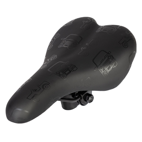 Седло STG YBT-K180F001 для 18-20" велосипедов, черный