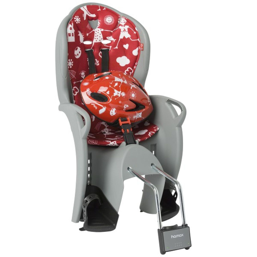 Детское кресло HAMAX KISS SAFETY PACKAGE + ШЛЕМ (2018), красный