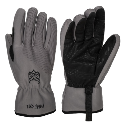 Перчатки зимние White Owl 09-1548, утепленные, серый