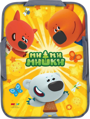 Ледянка мягкая прямоугольная с рисунком Ми-ми-мишки, желтый