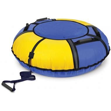 Тюбинг 100 см Классический+, сине-желтый