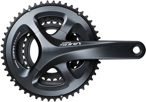 Система шатунов Shimano Sora FC-R3030, 175мм, 9-ск., 50/39/30T, черный