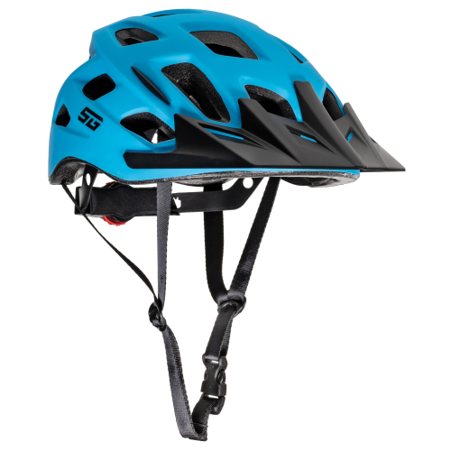 Шлем STG HB3-2-B с фикс застежкой, рама L, синий