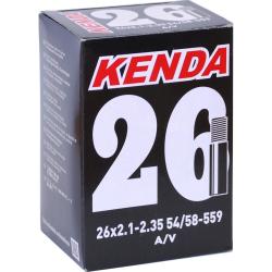 Камера велосипедная Kenda 26" 2.10-2.35 (54/58-559), AV, 5-511306, черный Камера велосипедная Kenda 26" 2.10-2.35 (54/58-559), AV, 5-511306, черный