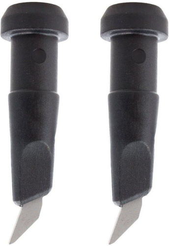 Наконечники для лыжероллеров KV+ Tip vid Extra for rollski, 10 mm, 1 пара, черный