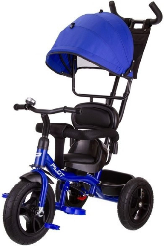 Велосипед трехколесный Pilot PTA1, с ручкой управления