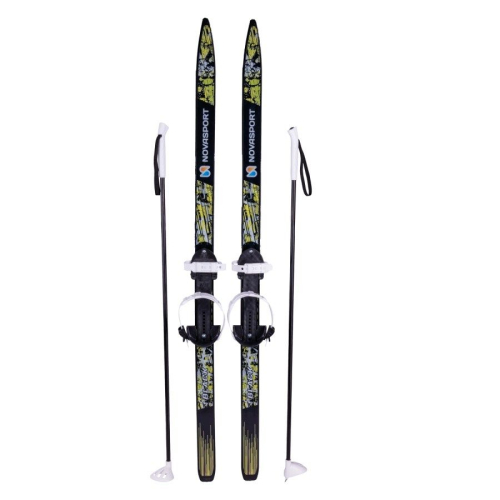 Лыжный комплект подростковый NovaSport с универсальным креплением