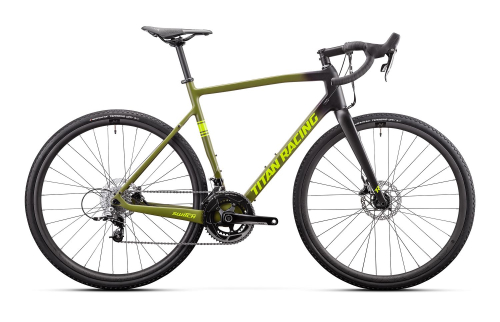 Велосипед Titan Racing Switch Carbon Elite, рама 58 см (185-195 см), зеленый