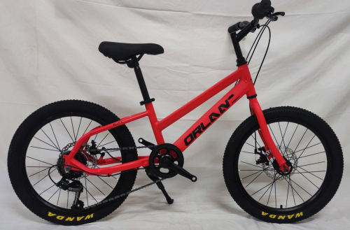 Велосипед Orlan Wing Shift 1.0 20" (2024), рама 10.5" (110-130 см), оранжевый