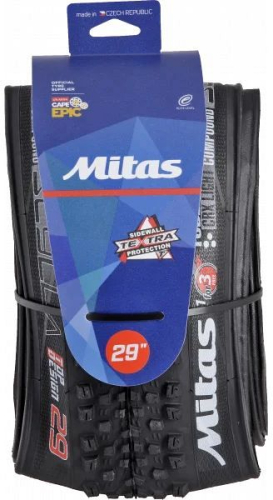 Покрышка Mitas Scylla 29x2.25", бескамерная, черный, черный