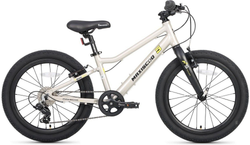 Велосипед Maxiscoo 5Bike 20 L (2025) (110-130 см), серый