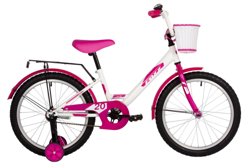 Велосипед Foxx Simple 20 (2025) (110-130 см), белый
