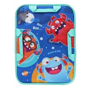 Ледянка мягкая прямоугольная с рисунком, синий