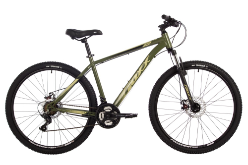 Велосипед Foxx Caiman 27.5" (2024), рама 20" (175-185 см), зеленый