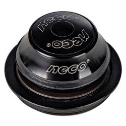 Рулевая колонка Neco H156EM, ZS44/56, 1 1/8-1 1/2", стал.чашки, картр.подшипники, черный Рулевая колонка Neco H156EM, ZS44/56, 1 1/8-1 1/2", стал.чашки, картр.подшипники, черный