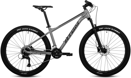 Велосипед Atom Bion Seven 20 (2025), рама XS (130-155 см), темно-серебристый