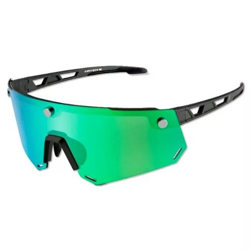 Очки велосипедные Rockbros, оправа серая с магнитными держателями, линза с поляризацией, RB_SP213GY, серый