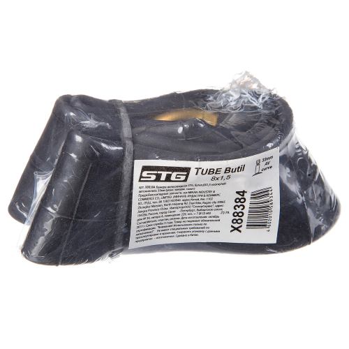 Камера велосипедная STG бутил. 8"Х1,5" автонипп.33мм