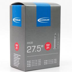 Камера Schwalbe SV21, 40/62-584, 27,5-1,6-22.4 40mm вентиль преста Камера Schwalbe SV21, 40/62-584, 27,5-1,6-22.4 40mm вентиль преста