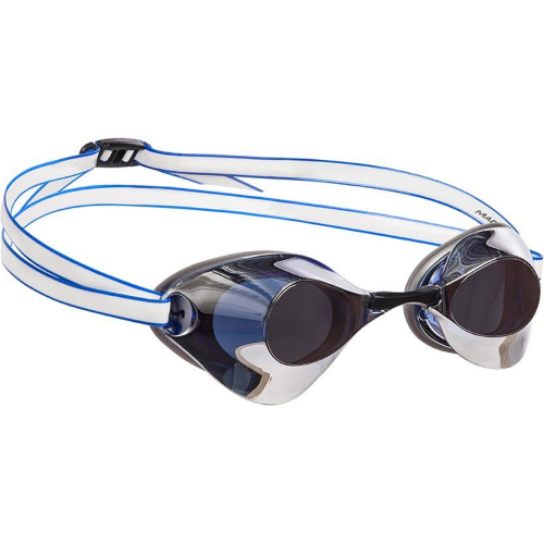 Очки стартовые Mad Wave Turbo Racer II Mirror, синий