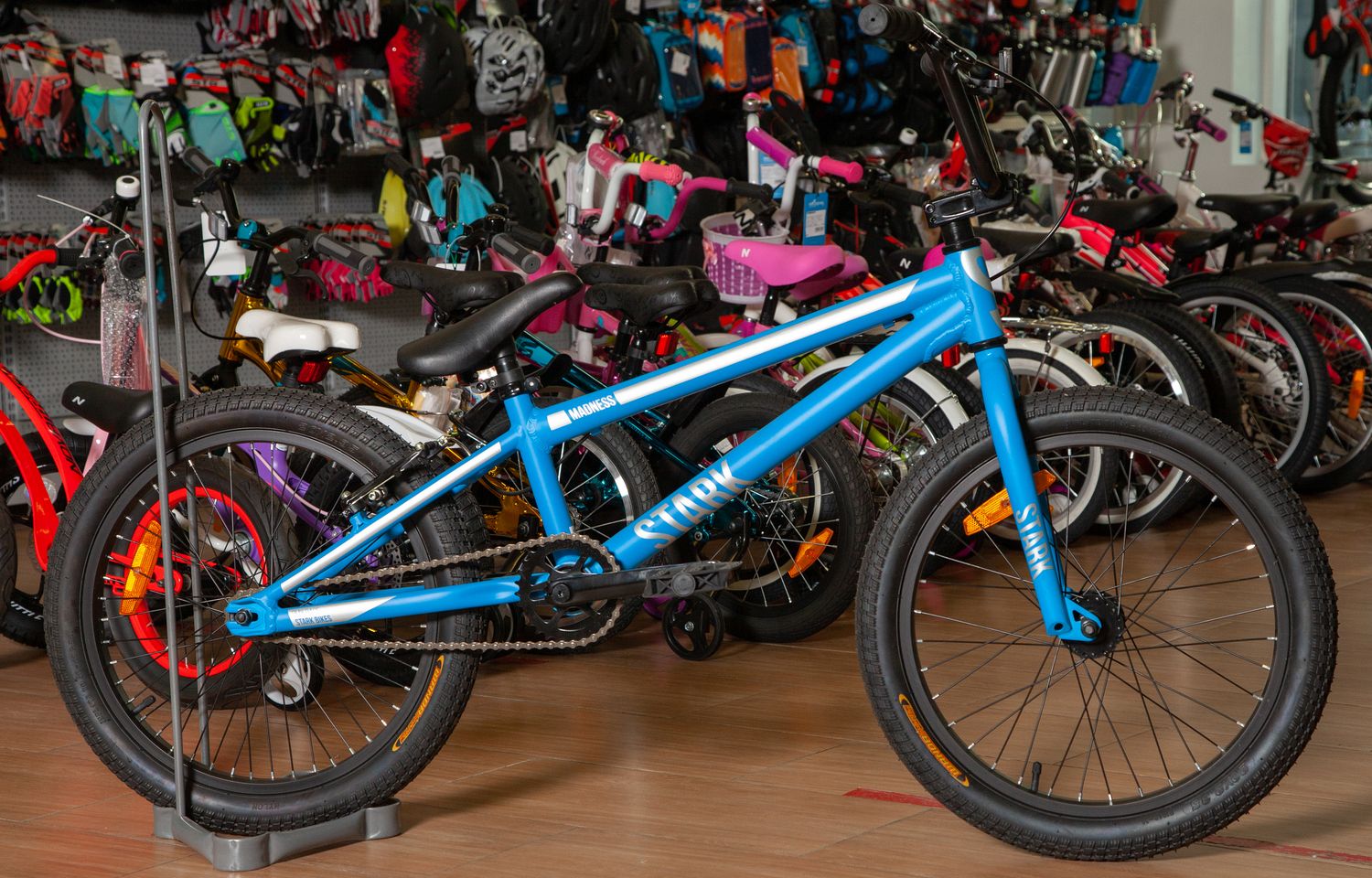 Велосипед Stark Madness BMX Race (2021), синий