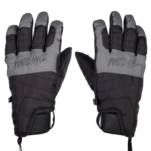 Перчатки горнолыжные White Owl Pro Gloves Mns, мужские, черный-серый