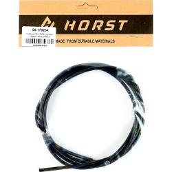 Рубашка тросика переключения Horst, MTB, 4мм, без заглушек, 2 метра, черная, 00-170234 Рубашка тросика переключения Horst, MTB, 4мм, без заглушек, 2 метра, черная, 00-170234