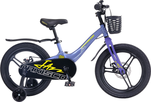 Велосипед Maxiscoo Jazz Pro 18" (2024) (110-130 см), синий