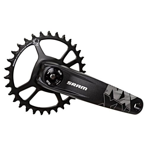 Шатуны SRAM NX Eagle, DUB, Boost, 34T, 175mm, черный, черный