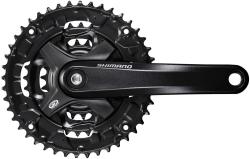 Система шатунов Shimano Altus M351, 175 мм, квадрат, 44/32/22, 9 ск., черный Система шатунов Shimano Altus M351, 175 мм, квадрат, 44/32/22, 9 ск., черный