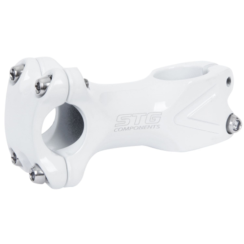 Вынос STG HS-078 80 мм, под руль 25,4 мм, белый, белый