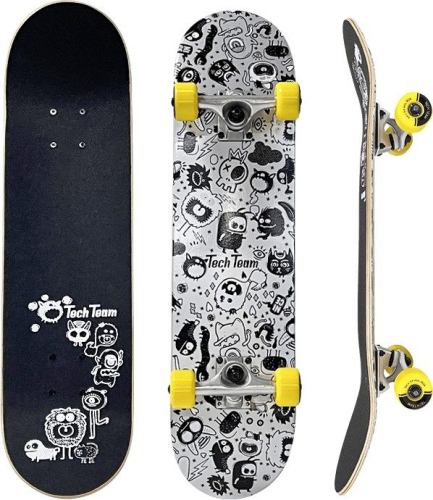 Скейтборд Tech Team Aliens Doodles