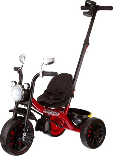 Велосипед трехколесный Formula 3 Eva F8 с ручкой управления