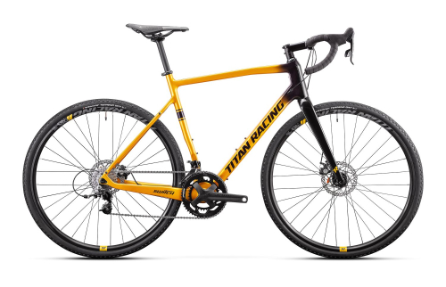 Велосипед Titan Racing SWITCH CARBON COMP, рама 58 см (185-195 см), желтый