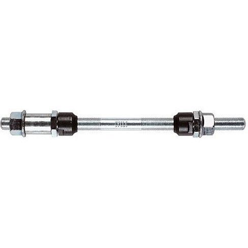 Ось велосипедная M-Wave задняя Cr-Mo под трещотку/кассету с конусом под гайку 9.5х175мм, 6-620