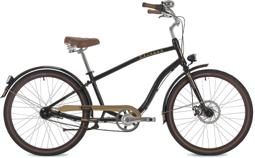 Велосипед Stinger Cruiser Nexus 7 26" (2019), рама 18" (165-175 см), черный