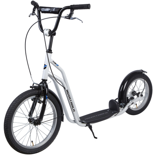 Самокат внедорожный Novatrack Stamp N1 18" (2018), белый