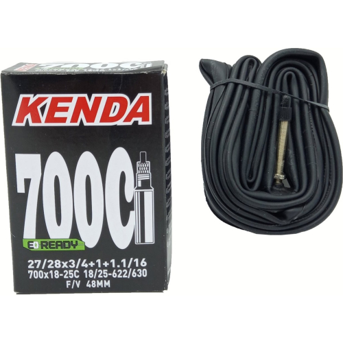 Камера Kenda 700c, 18/25C, спорт, велониппель 48мм, узкая, 5-511291