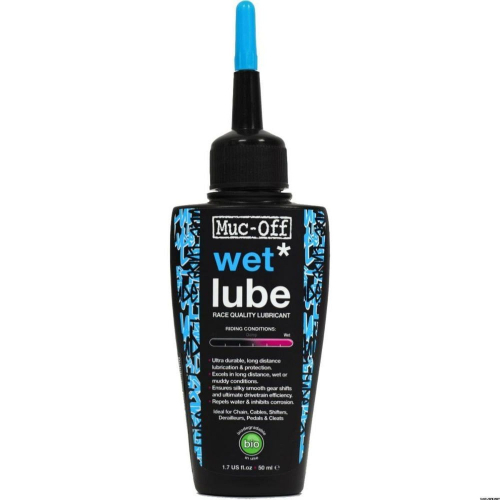 Смазка для цепи Muc-Off Bicycle Wet Weather Lube, 50ml