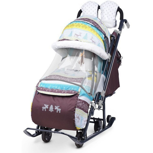 Санки-коляска НД7-3/6 скандинавский