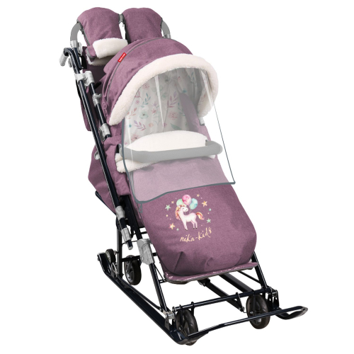 Санки-коляска комбинированная НИКА детям 7-8К