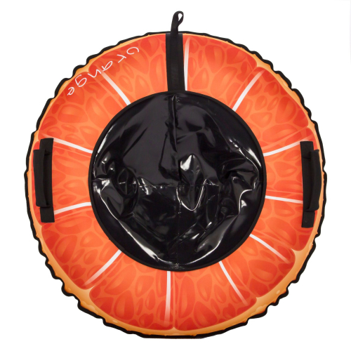 Тюбинг Snowstorm BZ-100_ORANGE, 100 см, оранжевый с черным