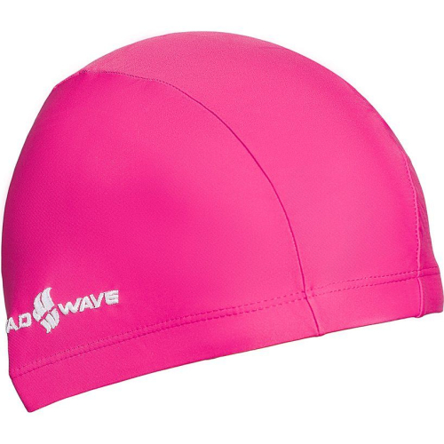 Шапочка юниорская текстильная Mad Wave Lycra Junior, розовый