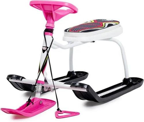 Снегокат Тимка спорт 1 ТС1/S Nika kids высокий, розовый