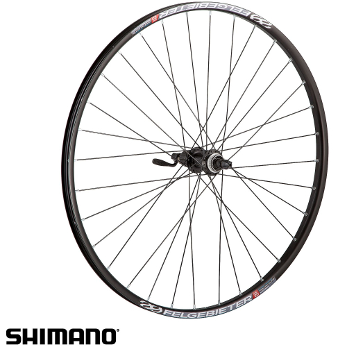 Колесо 29" заднее(без резины), двустенный пистонированный алюм.обод 32 отв.