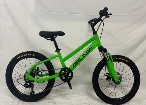 Велосипед Orlan Wing Shift 4.0 20" (2024), рама 10.5" (110-130 см), зеленый