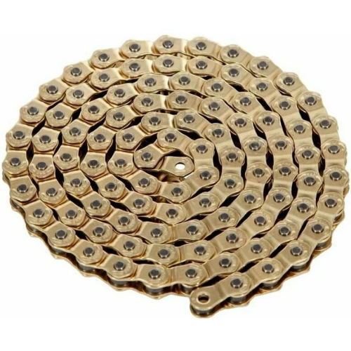 Цепь KMC HL1 Halflink, 1ск., 100 зв., золотой