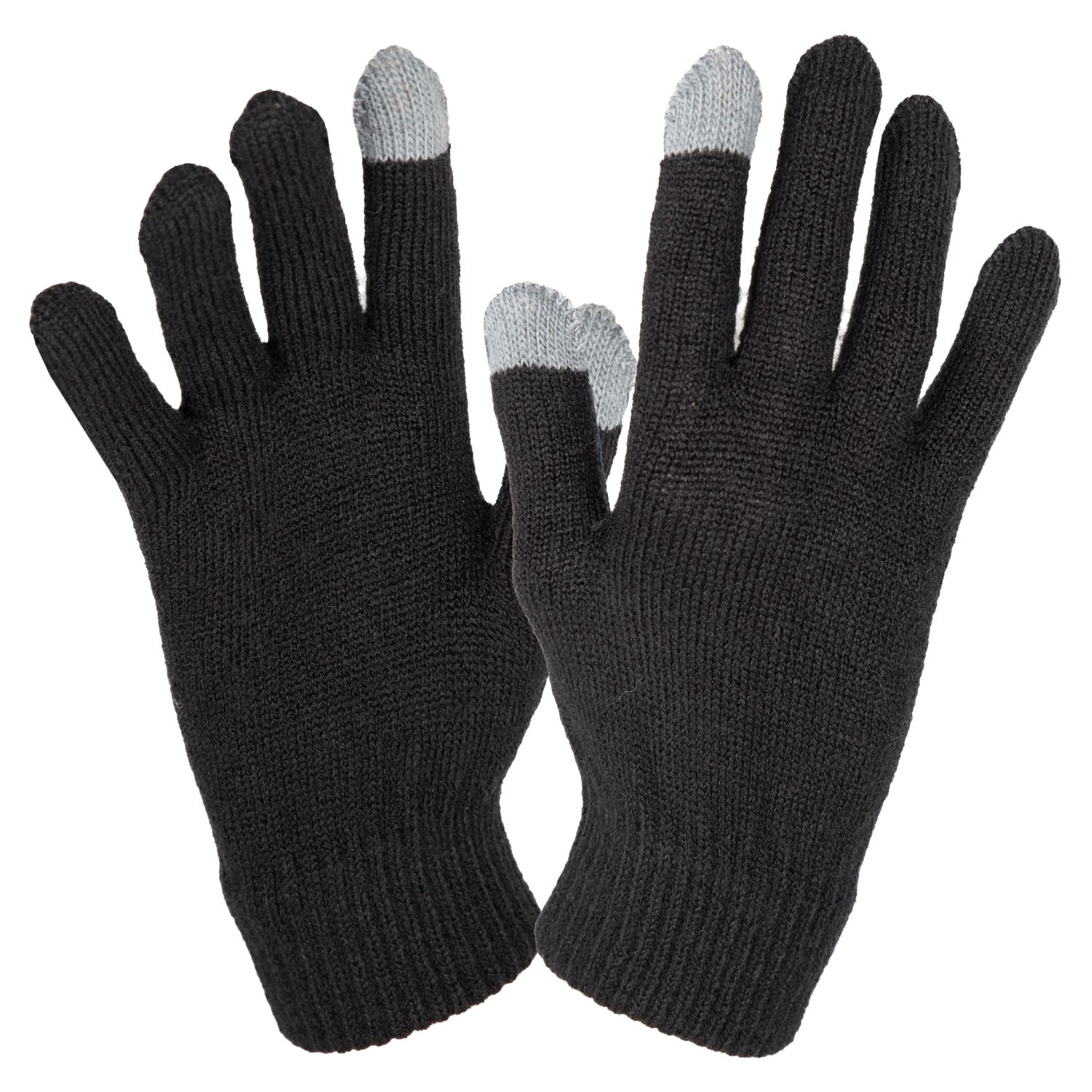 Комплект шапка и перчатки для детей модель DRC22GK052, серый