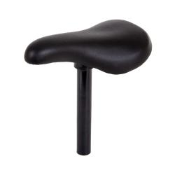 Седло STG YBT-9041 BMX, с штырем 25.4х200мм, черный, черный Седло STG YBT-9041 BMX, с штырем 25.4х200мм, черный, черный