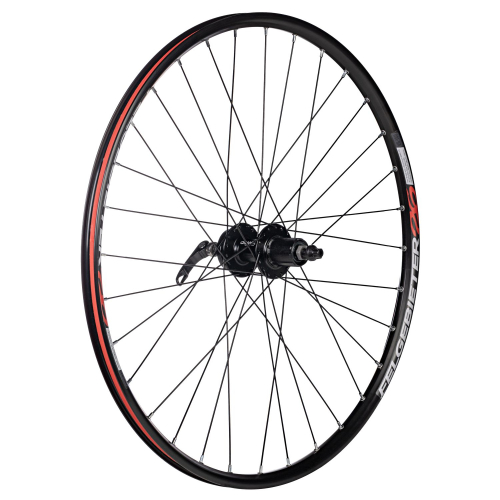 Колесо 26" заднее 32 спицы под диск 6 болтов